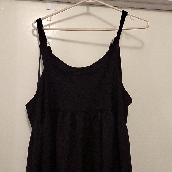 Black Shein Curve A line Dress - Picture 1 of 4